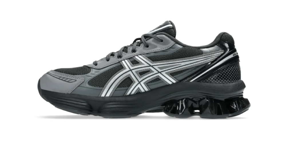 ASICS’ GEL-KINETIC FLUENT Receives a “Graphite Grey/Pure Silver” Treatment