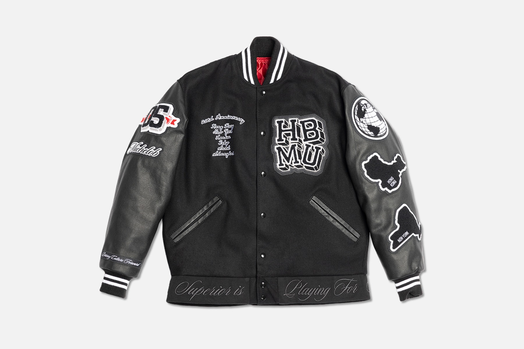 Michelob Ultra x Hypebeast
20TH ANNIVERSARY MICHELOB ULTRA VARSITY JACKET

