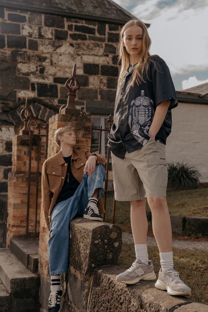 HYPE Attack on Titan Collaboration Collection Fall Winter 2025 Release Info