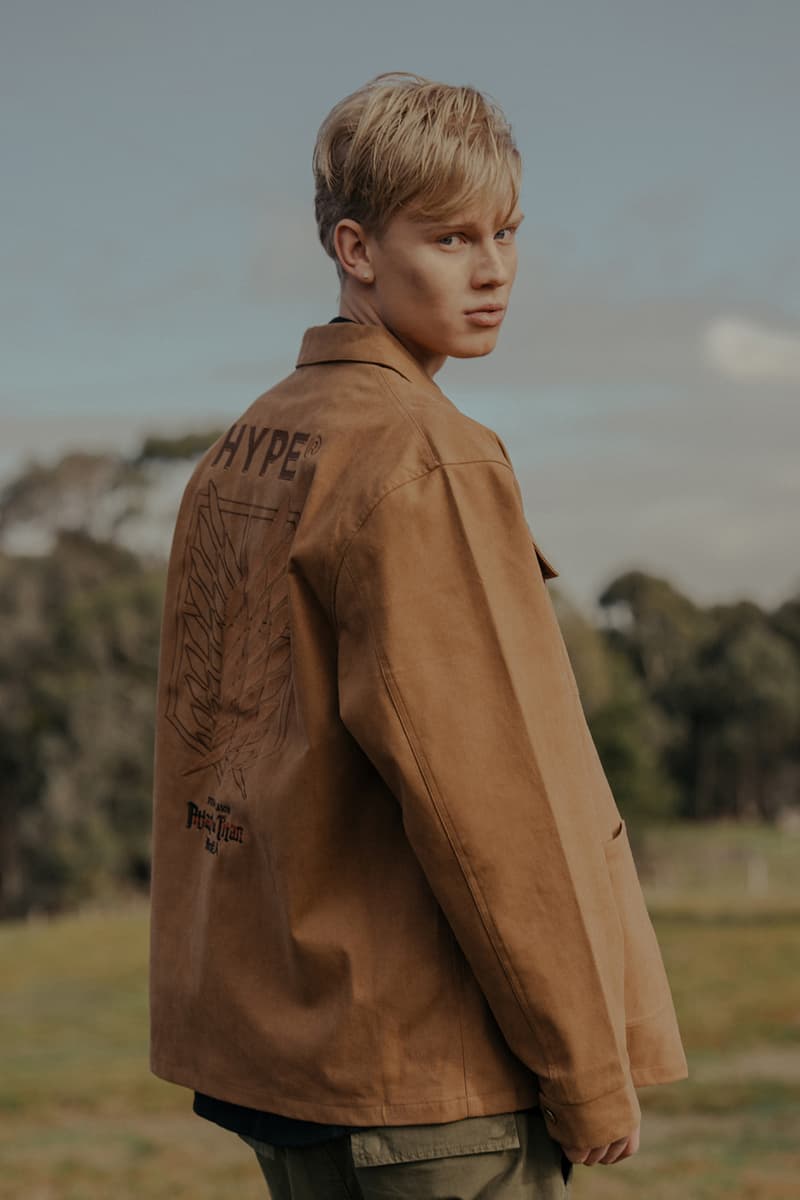 HYPE Attack on Titan Collaboration Collection Fall Winter 2025 Release Info