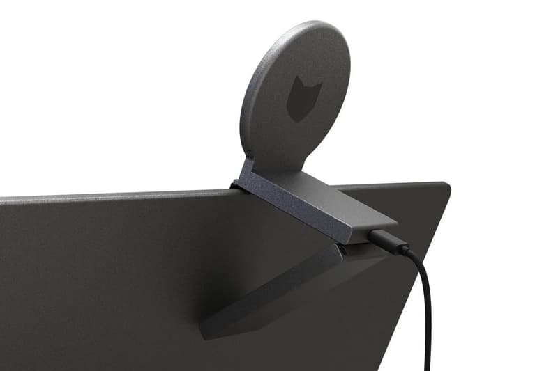 Napster View holographic display projecting AI companions beside a Mac as part of the Napster 26 platform