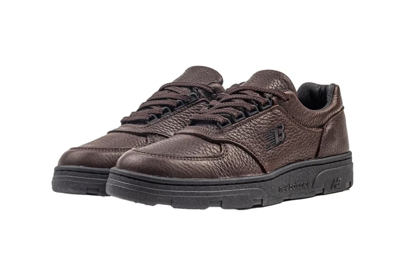 New Balance Allerdale "Chocolate Brown" Is All Leather UADWDBL ultimate sneaker store skate shoes tumble leather black sole