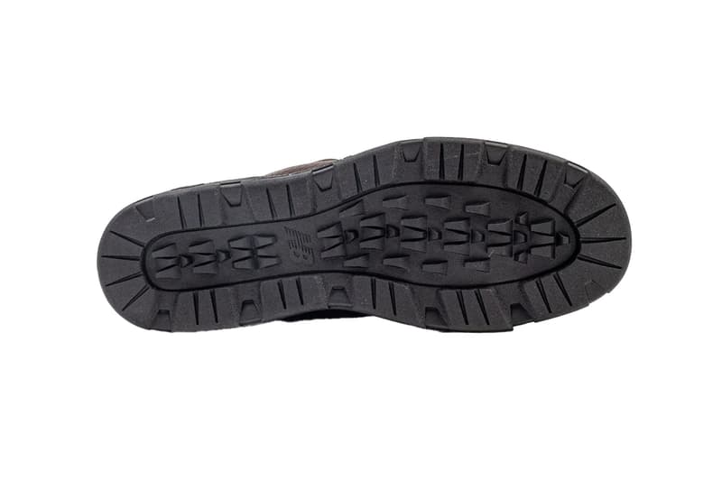 New Balance Allerdale "Chocolate Brown" Is All Leather UADWDBL ultimate sneaker store skate shoes tumble leather black sole