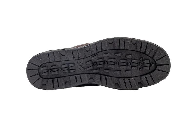 New Balance Allerdale "Chocolate Brown" Is All Leather UADWDBL ultimate sneaker store skate shoes tumble leather black sole