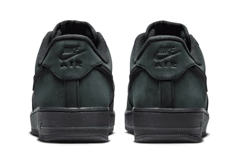 Nike Air Force 1 Low "Black Nubuck" Black/Black CJ9179-001
