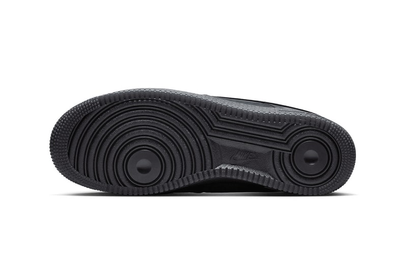 Nike Air Force 1 Low "Black Nubuck" Black/Black CJ9179-001