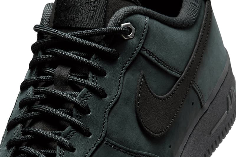 Nike Air Force 1 Low "Black Nubuck" Black/Black CJ9179-001