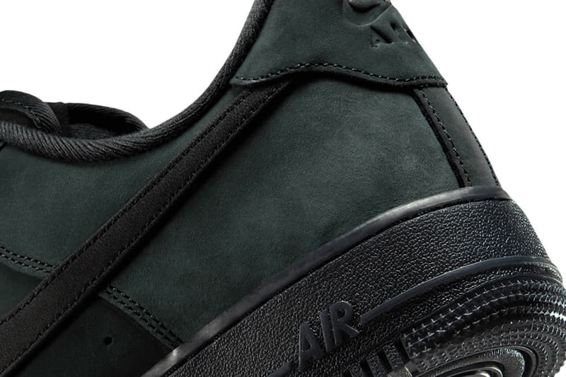 Nike Air Force 1 Low "Black Nubuck" Black/Black CJ9179-001