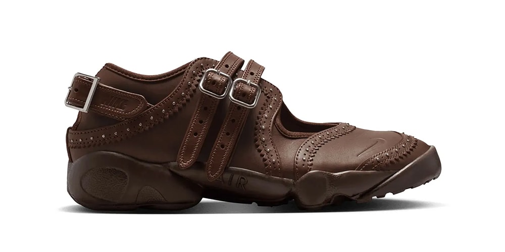 The Nike Air Rift Gets a Brogue Makeover in "Light British Tan"
