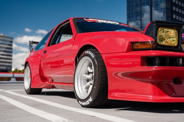 Sung Kang 'DRIFTER' Movie: Toyota AE86 Hero Car Photos Widebody Rocket Bunny LS3 Motor