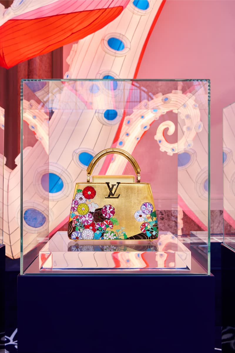 Takashi Murakami x Louis Vuitton Artycapucines Art Basel Paris Artworks