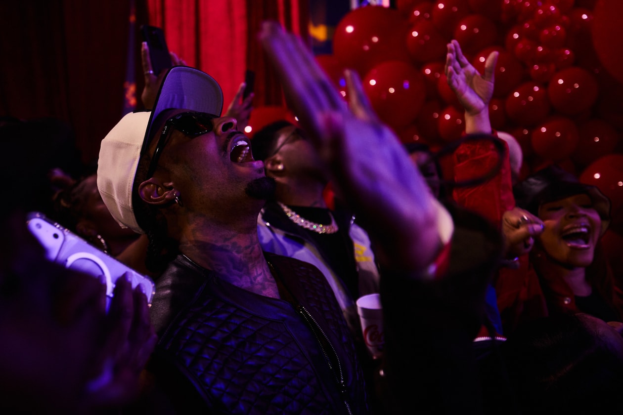 Diario fotografico del compleanno di 21 Savage, foto esclusive, rapper, Atlanta, Showtime at The Apollo, party, performance, R&B, Keyshia Cole, palco, biglietti