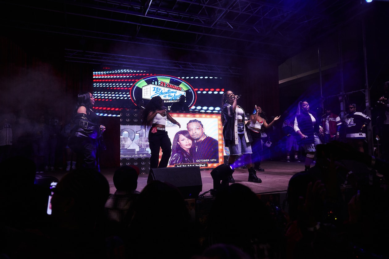 Diario fotografico del compleanno di 21 Savage, foto esclusive, rapper, Atlanta, Showtime at The Apollo, party, performance, R&B, Keyshia Cole, palco, biglietti