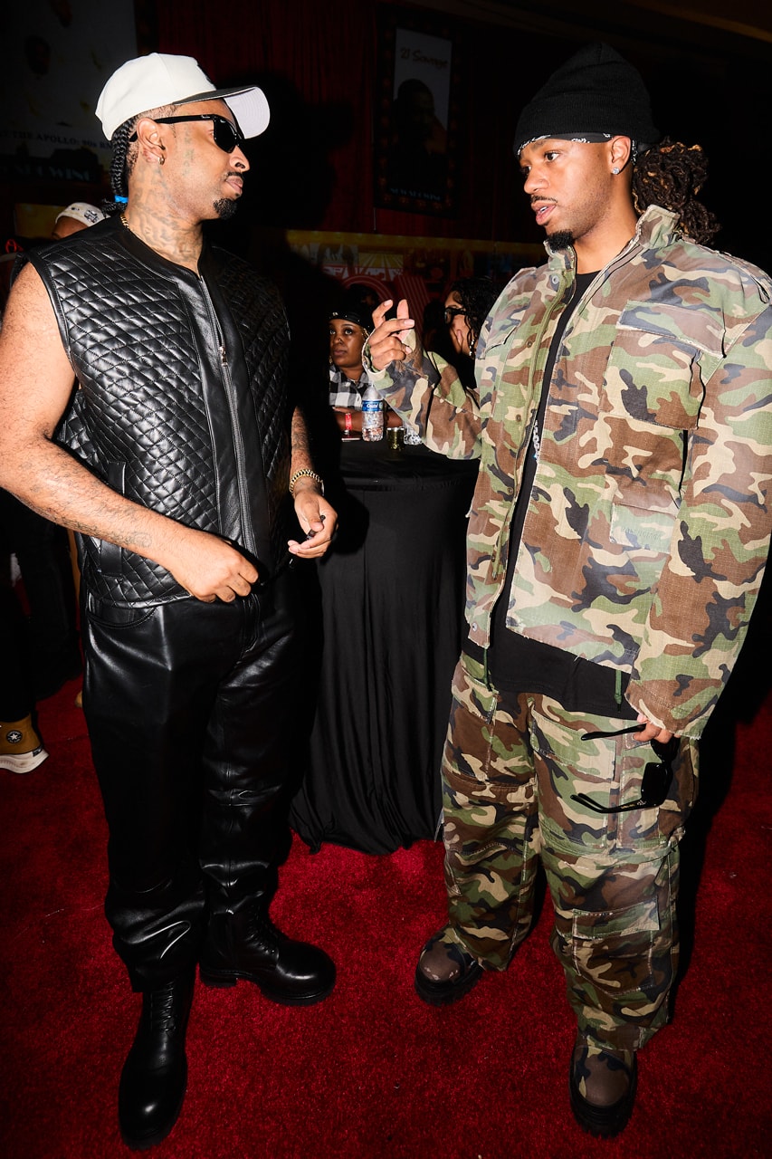 Diario fotografico del compleanno di 21 Savage, foto esclusive, rapper, Atlanta, Showtime at The Apollo, party, performance, R&B, Keyshia Cole, palco, biglietti