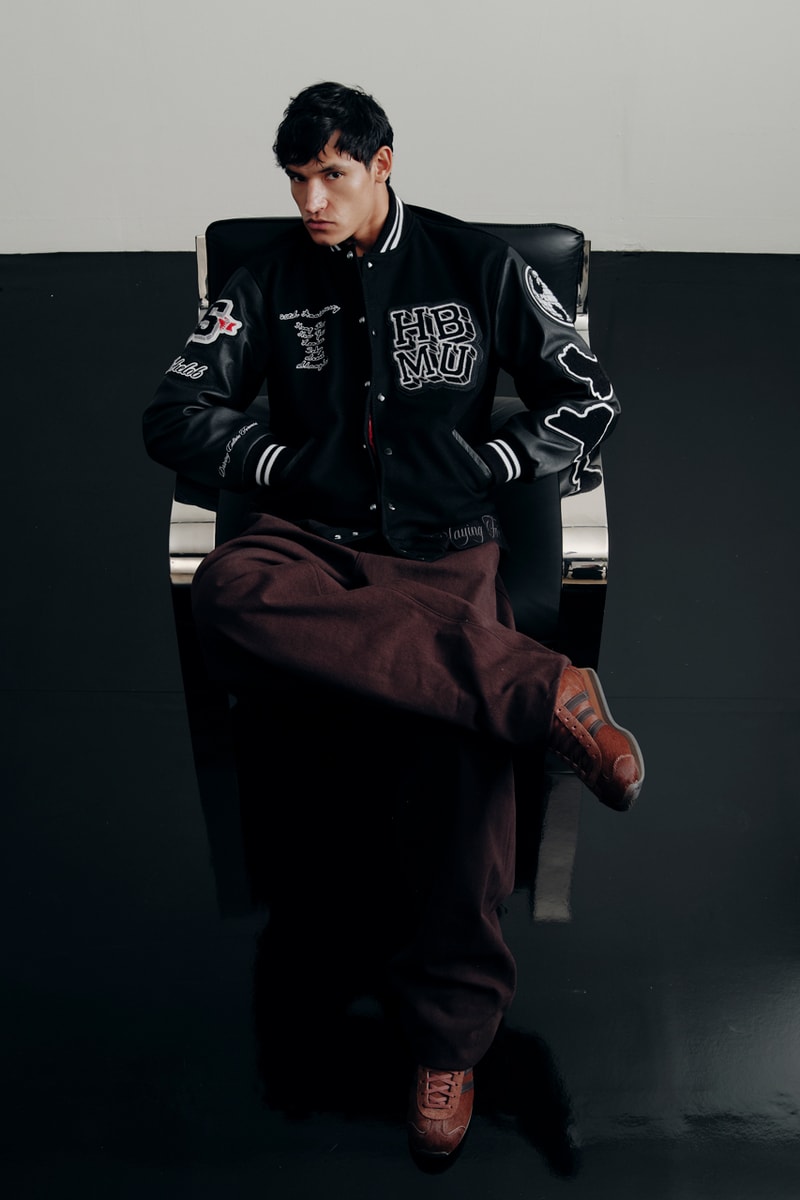 Hypebeast Label Michelob ULTRA 20th Anniversary Varsity Jacket Art Gallery Exhibition 