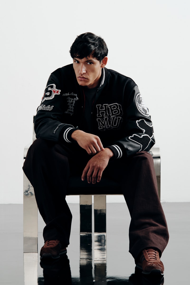 Hypebeast Label Michelob ULTRA 20th Anniversary Varsity Jacket Art Gallery Exhibition 