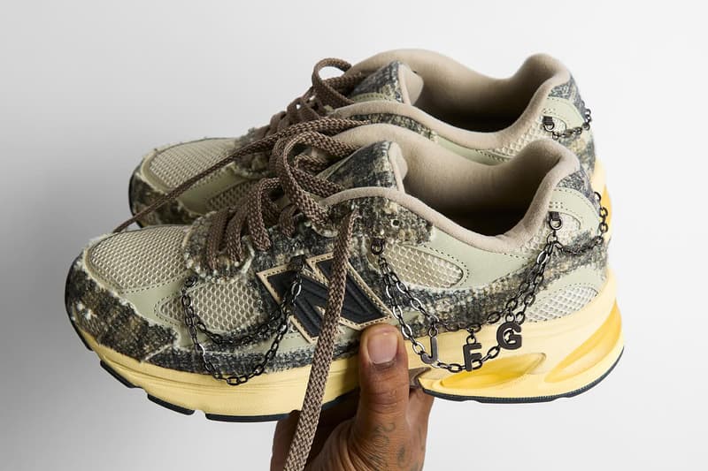 Joe Freshgoods Teases Upcoming New Balance 2010 Collab snakeskin 