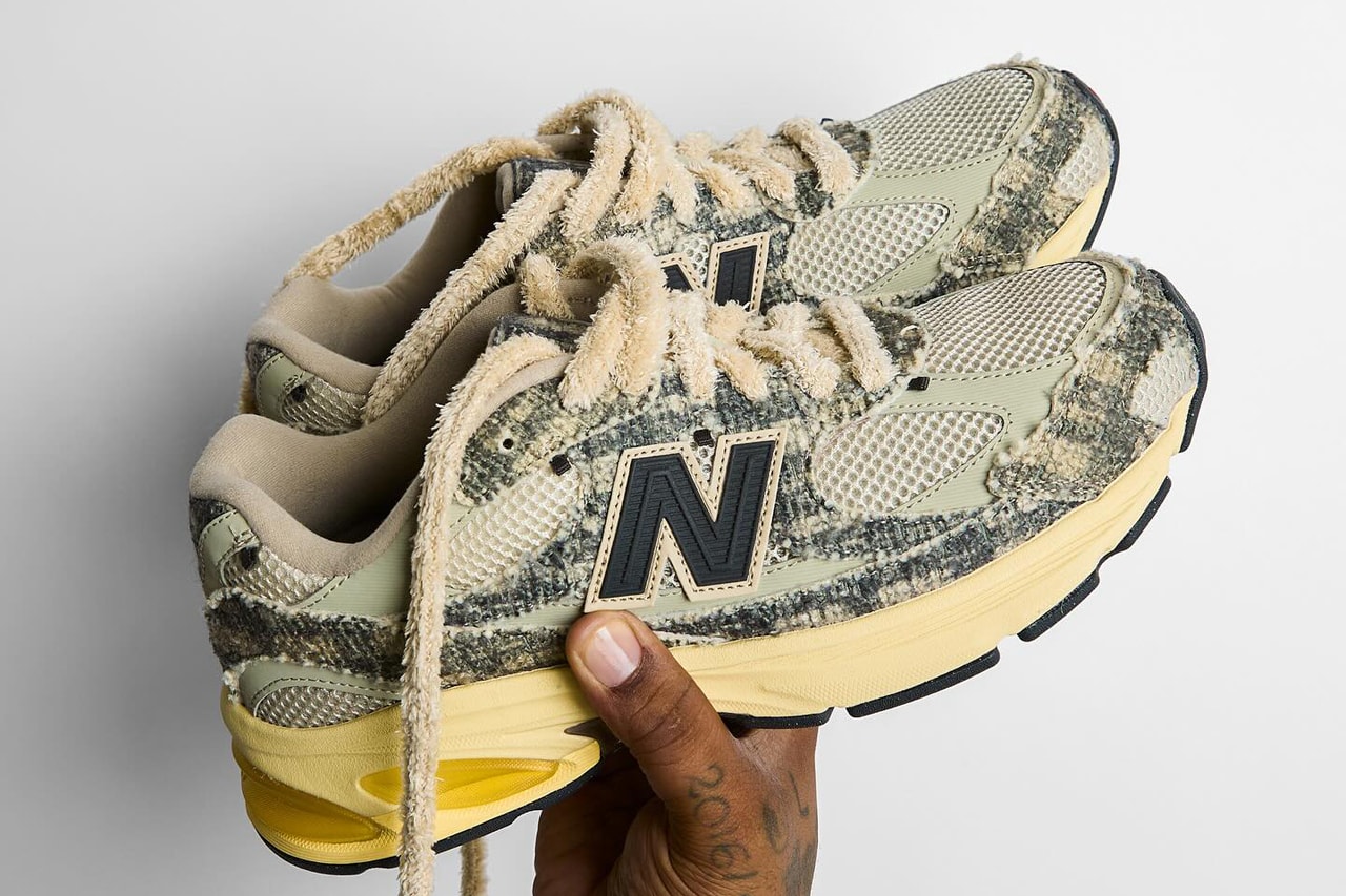 Joe Freshgoods Teases Upcoming New Balance 2010 Collab snakeskin 