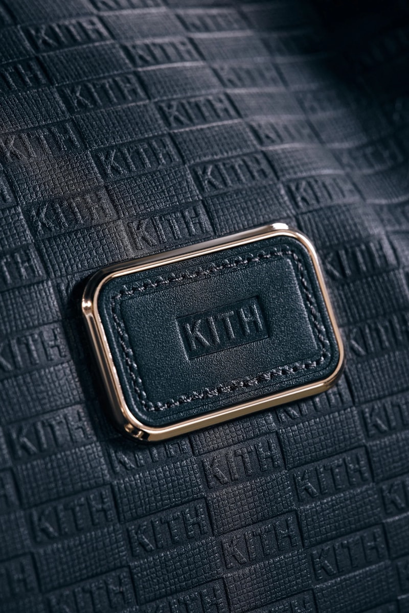 Kith for TUMI 50th Anniversary Collection Release Info 19 Degree Aluminum International Carry On Rolling Trunk Cigar Case Sunglass Case Watch Case Pewter Silver Stadium