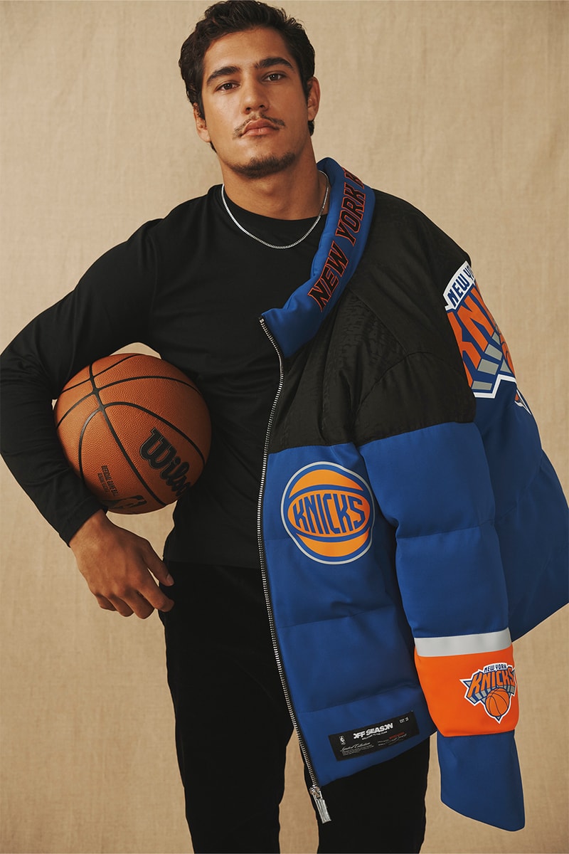 Kristin Juszczyk Off Season Debuts NBA Puffer Collection Chicago Bulls, Boston Celtics, New York Knicks, Los Angeles Lakers, and Golden State Warriors fanatics