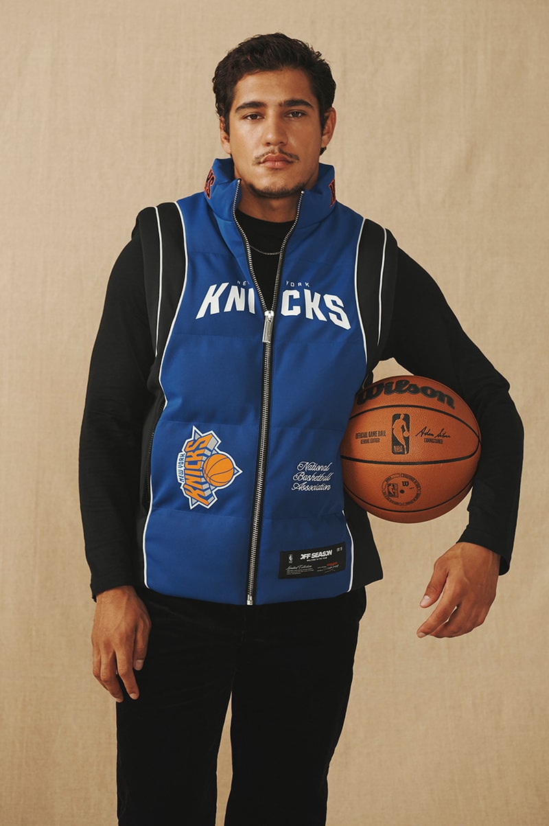 Kristin Juszczyk Off Season Debuts NBA Puffer Collection Chicago Bulls, Boston Celtics, New York Knicks, Los Angeles Lakers, and Golden State Warriors fanatics