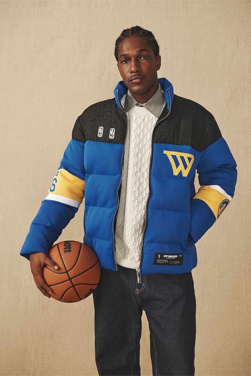 Kristin Juszczyk Off Season Debuts NBA Puffer Collection Chicago Bulls, Boston Celtics, New York Knicks, Los Angeles Lakers, and Golden State Warriors fanatics
