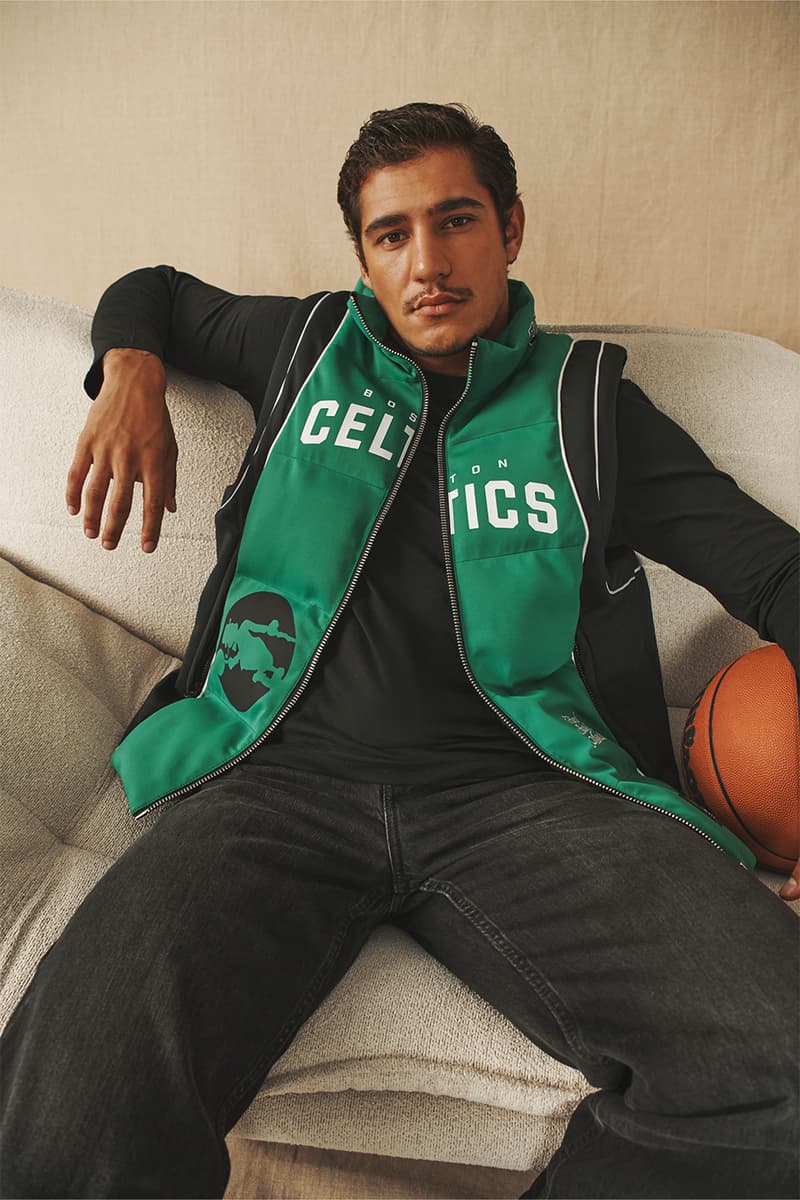 Kristin Juszczyk Off Season Debuts NBA Puffer Collection Chicago Bulls, Boston Celtics, New York Knicks, Los Angeles Lakers, and Golden State Warriors fanatics