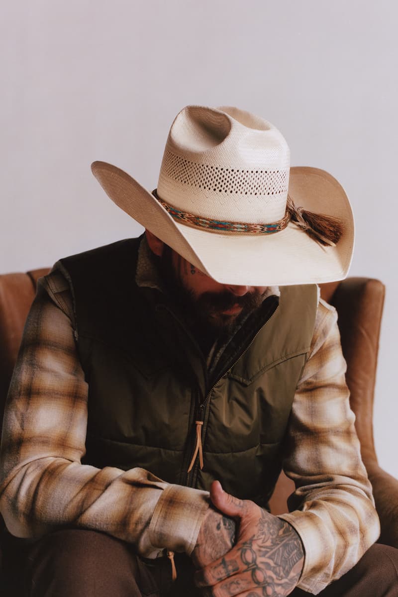 Post Malone's Austin Post Launches Permanent Collection ready to wear collection cowboy americana 