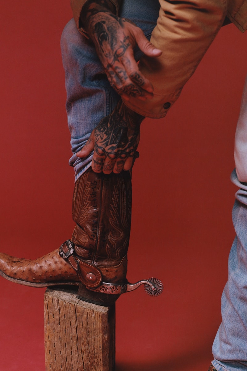 Post Malone's Austin Post Launches Permanent Collection ready to wear collection cowboy americana 