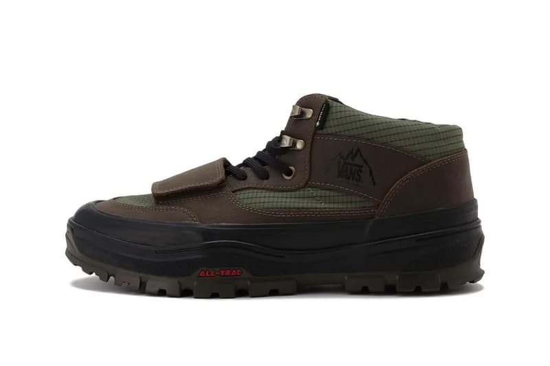 Vans MTE Mountain Mid GORE-TEX Insulated Shoe “Black/Black” “Dark Green//Dark Brown” VN000DAYF87 VN000DAYBKA Release Info