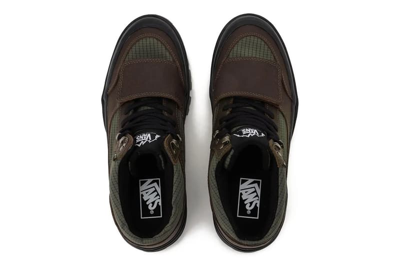 Vans MTE Mountain Mid GORE-TEX Insulated Shoe “Black/Black” “Dark Green//Dark Brown” VN000DAYF87 VN000DAYBKA Release Info