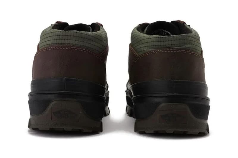 Vans MTE Mountain Mid GORE-TEX Insulated Shoe “Black/Black” “Dark Green//Dark Brown” VN000DAYF87 VN000DAYBKA Release Info