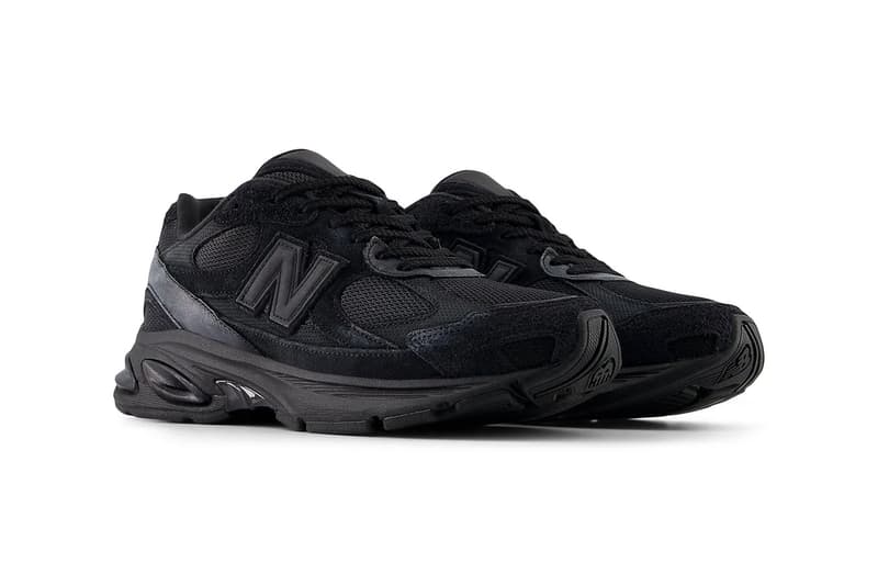 Official Look at the New Balance 2010 "Black Cat" U2010ACB all black nb shoe sneaker suede mesh holiday 2025