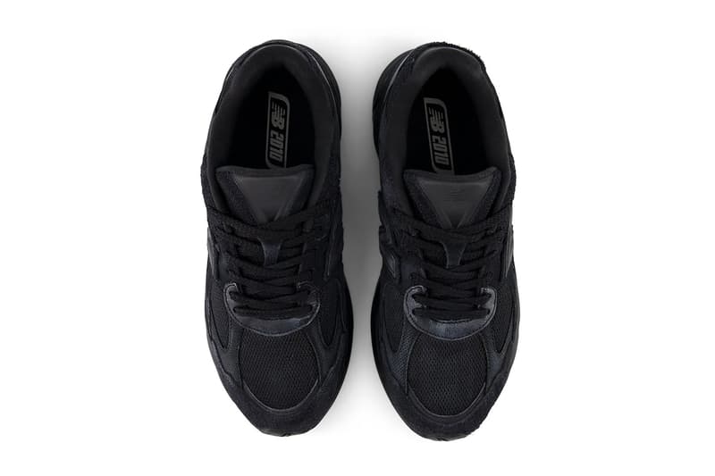 Official Look at the New Balance 2010 "Black Cat" U2010ACB all black nb shoe sneaker suede mesh holiday 2025