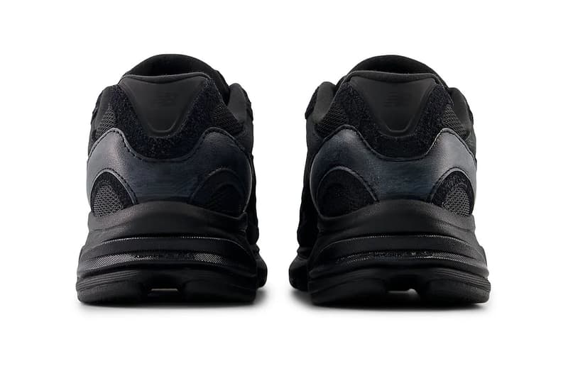 Official Look at the New Balance 2010 "Black Cat" U2010ACB all black nb shoe sneaker suede mesh holiday 2025