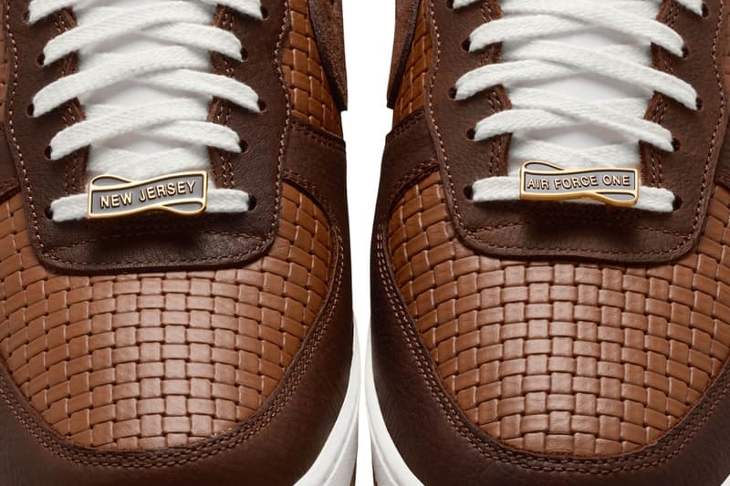 Nike Air Force 1 Low New Jersey Cacao Wow Summit White-Black-Light British Tan IM6644-259 Release Info