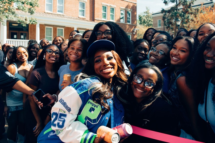 Poppi and JaNa Craig Pull Up to Spelman College With Fresh Flavors