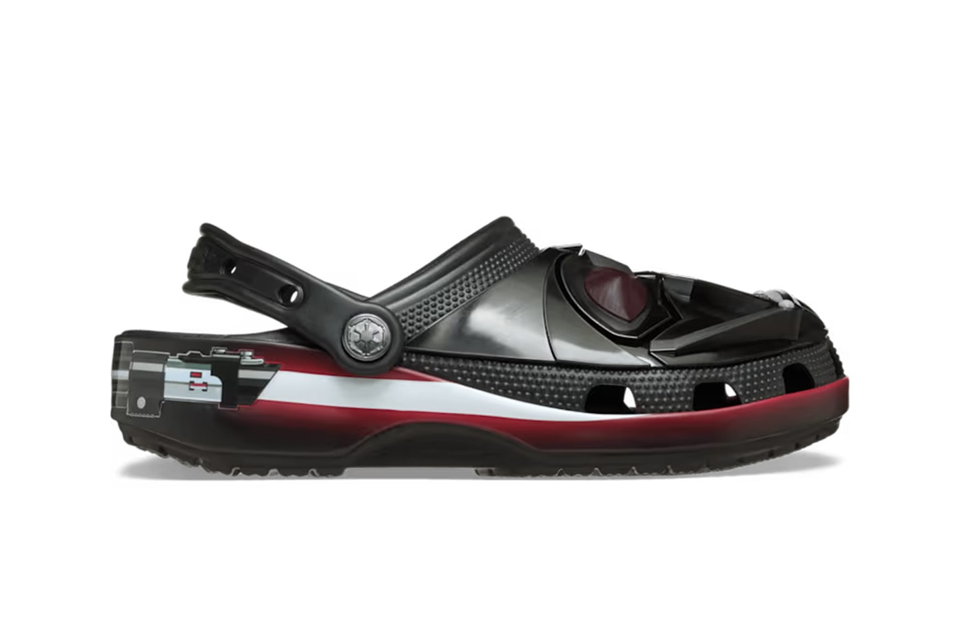 Star Wars x Crocs Classic Clog “Darth Vader” 211774-90H release info star wars luke skywalker kylo ren lucas film 