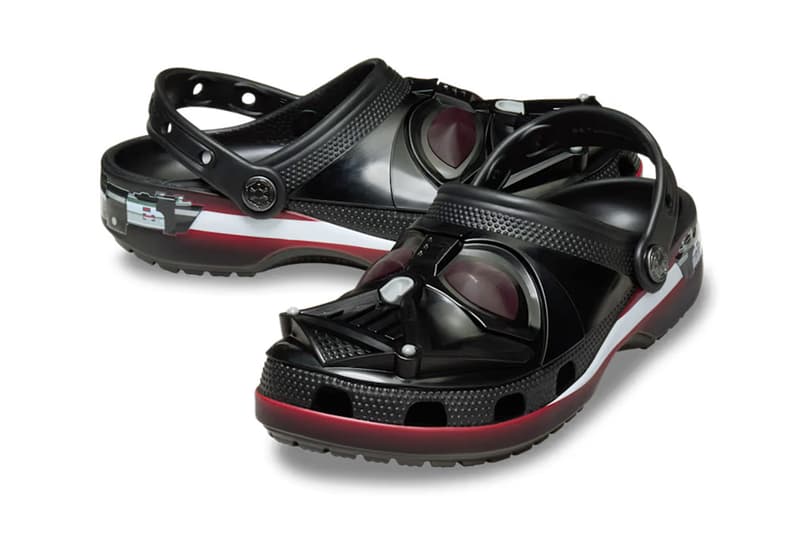 Star Wars x Crocs Classic Clog “Darth Vader” 211774-90H release info star wars luke skywalker kylo ren lucas film 