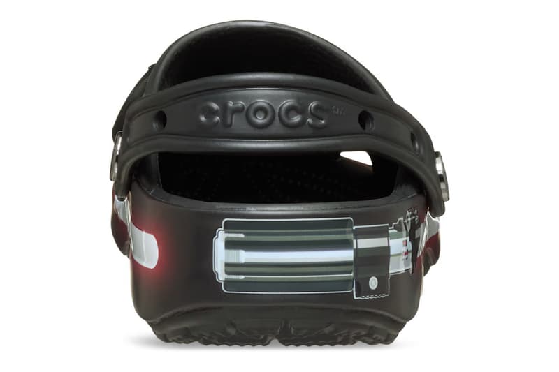 Star Wars x Crocs Classic Clog “Darth Vader” 211774-90H release info star wars luke skywalker kylo ren lucas film 