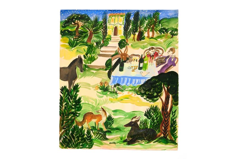 "Upstairs Art Fair" Paris half gallery India Sachi Erin Goldberger info