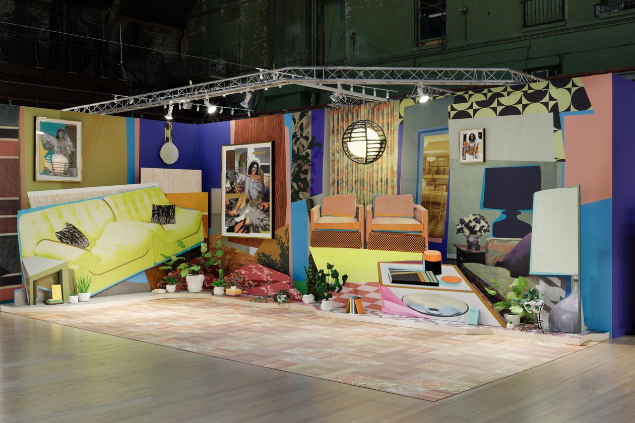 Mickalene Thomas x Tom Wesselmann 'Female Form' Exhibition Art Artworks Palm Springs Art Museum