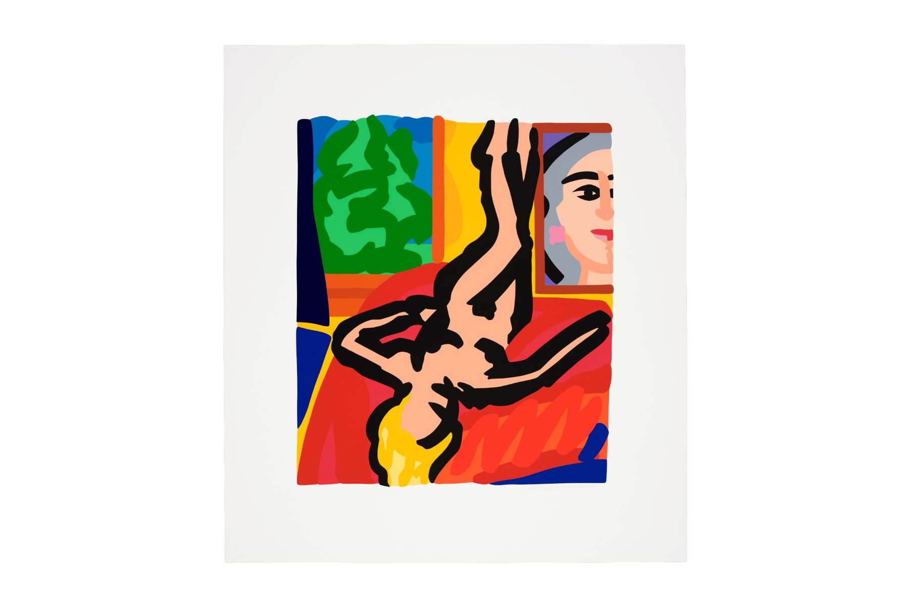 Mickalene Thomas x Tom Wesselmann 'Female Form' Exhibition Art Artworks Palm Springs Art Museum