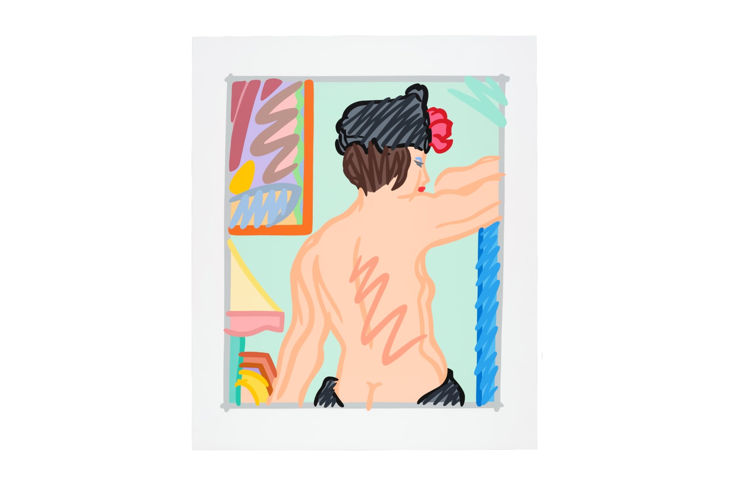 Mickalene Thomas x Tom Wesselmann 'Female Form' Exhibition Art Artworks Palm Springs Art Museum