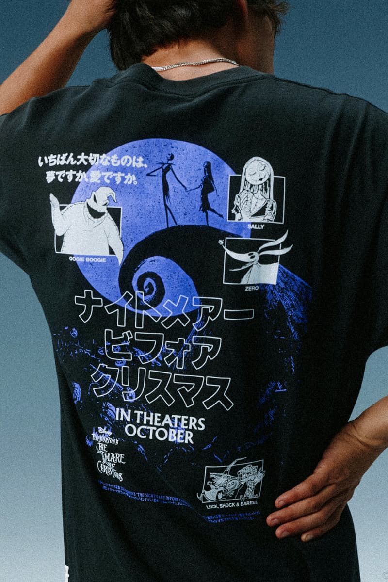 HUF Winter 2025 Collection Release Info Tim Burton 'The Nightmare Before Christmas'