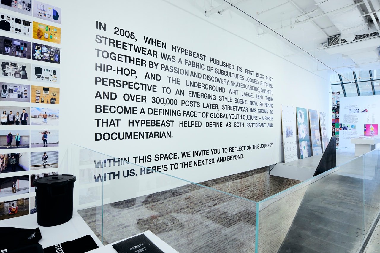 Hypebeast 20th Anniversary Exhibition Opening Info