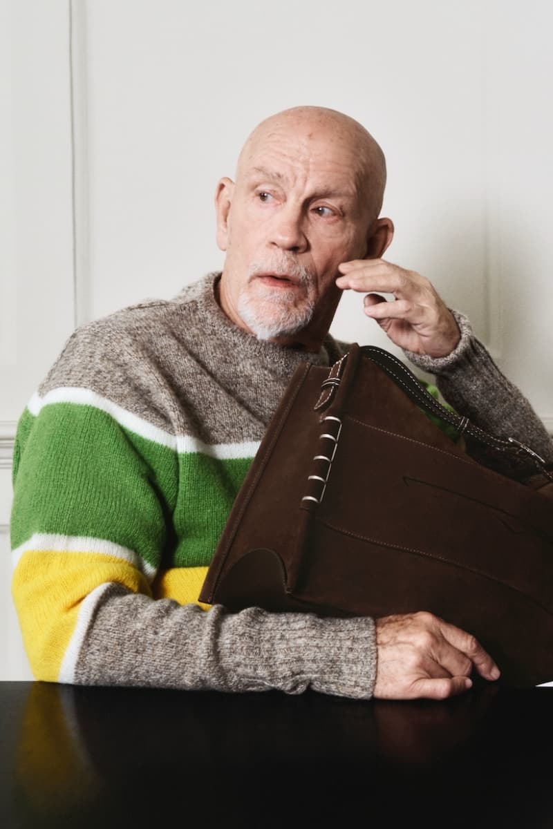 JW Anderson John Malkovich Loafer Bag Campaign  Jonathan Anderson Benjamin Bruno Heikki Kaski