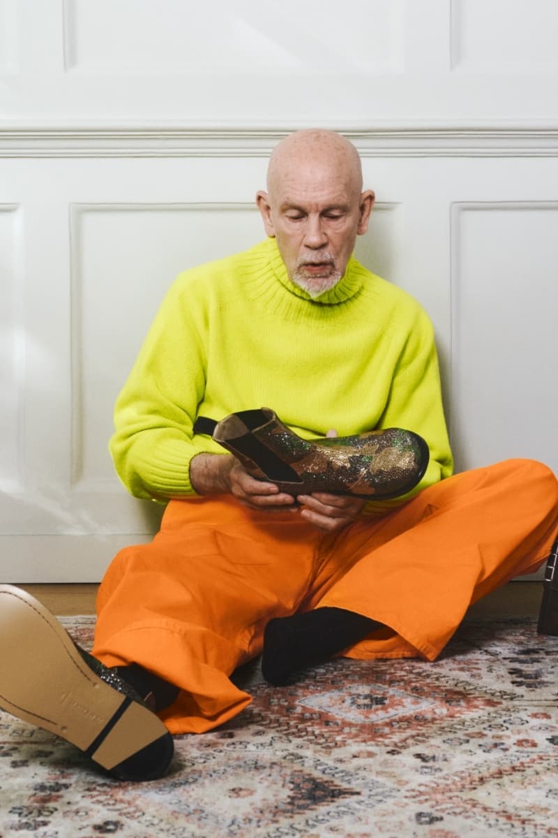 JW Anderson John Malkovich Loafer Bag Campaign  Jonathan Anderson Benjamin Bruno Heikki Kaski