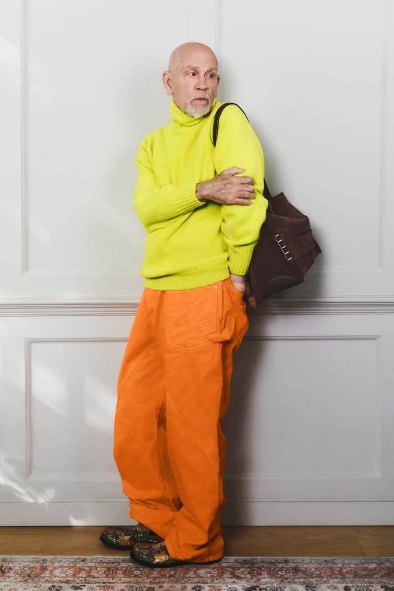 JW Anderson John Malkovich Loafer Bag Campaign  Jonathan Anderson Benjamin Bruno Heikki Kaski