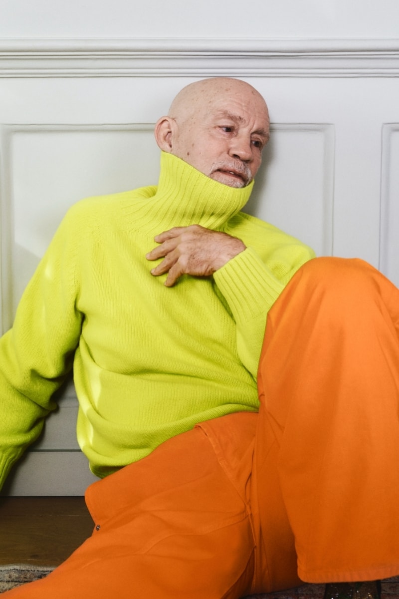 JW Anderson John Malkovich Loafer Bag Campaign  Jonathan Anderson Benjamin Bruno Heikki Kaski